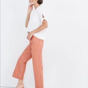 Slim Emmett Wide-Leg Crop Pants size 25